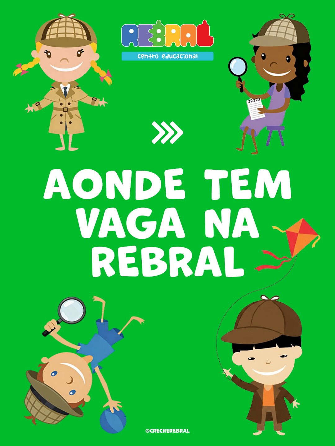 Arte do post Aonde tem vaga na Rebral
